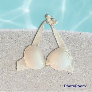 Push Up Halter Swim Top